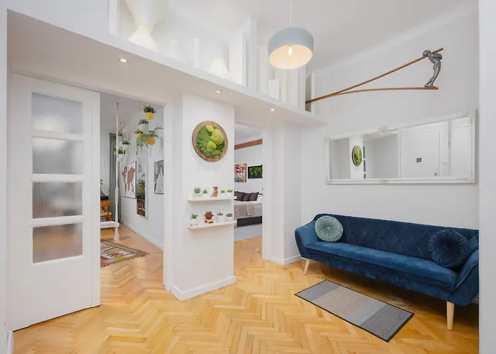 Lejlighed Piekny Z Sypialnia I Biurkiem By Renters Warszawa