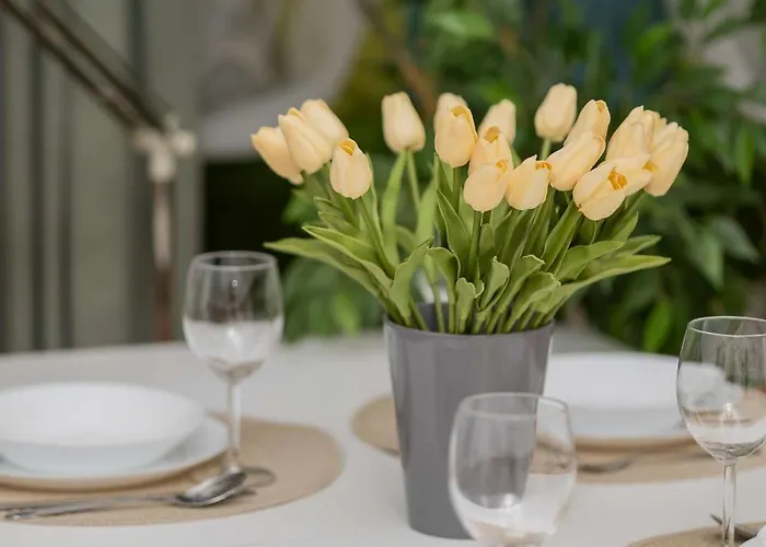 Lejlighed Piekny Z Sypialnia I Biurkiem By Renters *