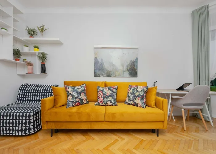 Lejlighed Piekny Z Sypialnia I Biurkiem By Renters